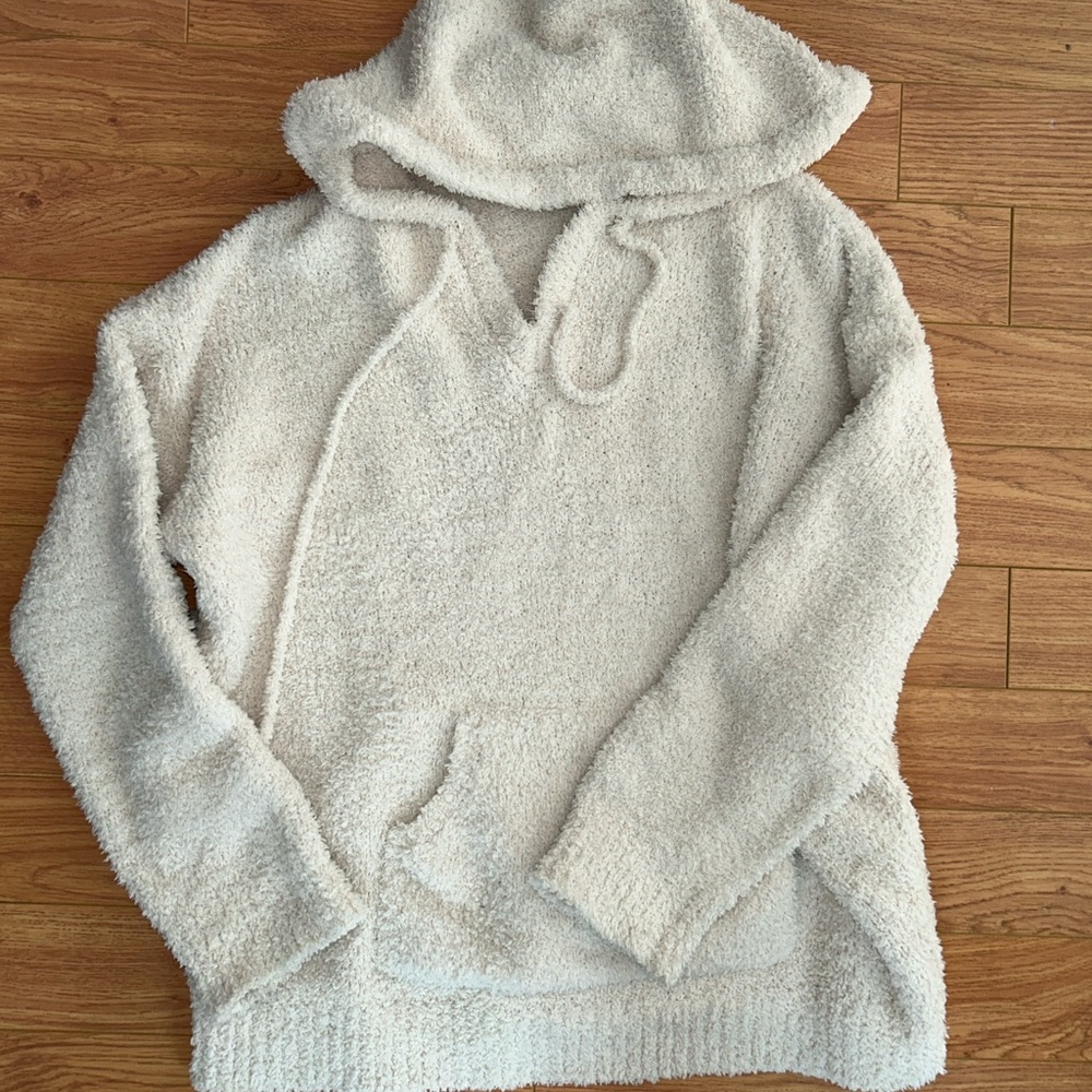 Cozy Off-the-Shoulder Cream Sweater